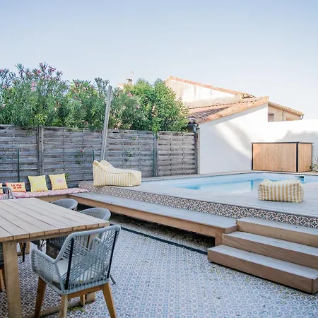 Maison Nomade Piscine Privee, Parking Et Clim Tatil Evi *